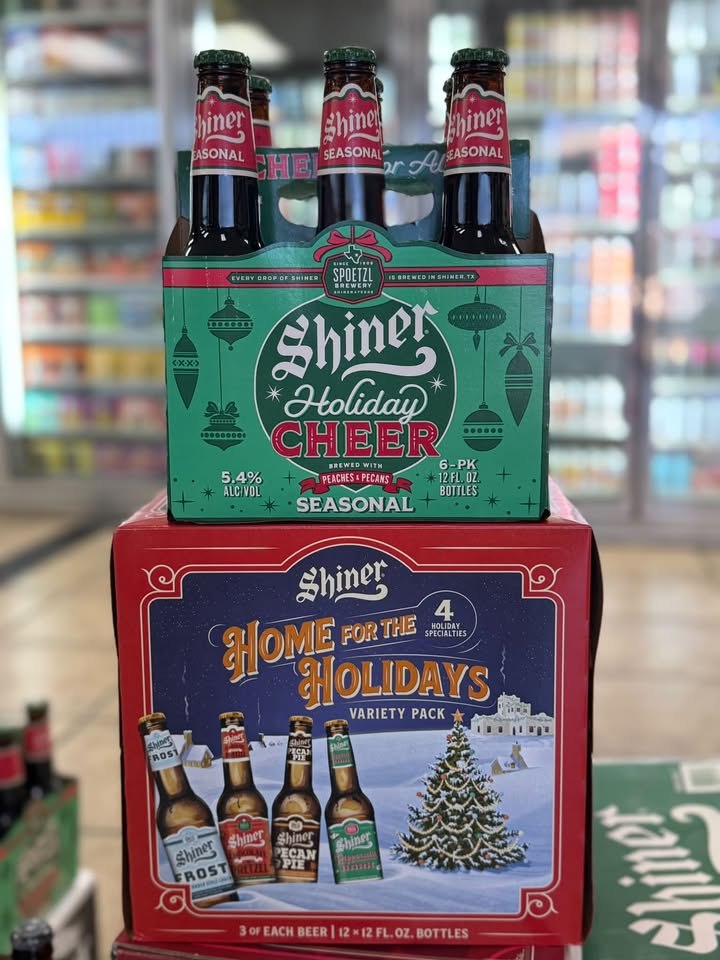 Just in from Shiner Beer, available at Craft Beer Hop Stop!