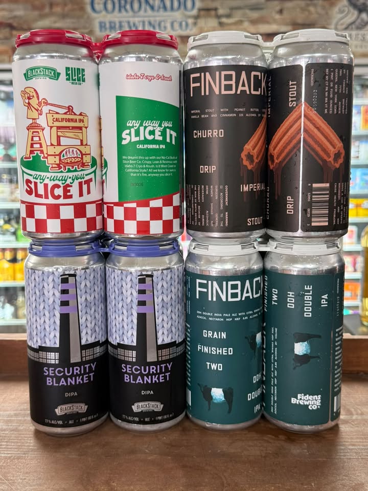 Just in from BlackStack Brewing & Finback Brewery, available at Craft Beer Hop Stop!